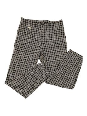 Soho Black & White Houndstooth Men's Chinos